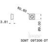 SOMT 09T306-DT INSERT GRADE IC808 thumbnail-1