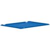 600x400mm EURO CONTAINER LID BLUE thumbnail-0