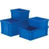 600x400mm EURO CONTAINER LID BLUE thumbnail-1
