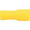 6.30mm W pełni izolowana żółta żeńska wtyczka płaska (op. 100 szt.) thumbnail-0