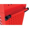 Czerwona szafka na kółkach z 5 szufladami, 28" thumbnail-3
