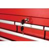 Czerwona 28-calowa szafka narzędziowa na górę z 6 szufladami thumbnail-3