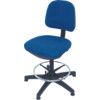 Krzesło rysunkowe z materiału w kolorze royal blue thumbnail-1