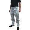 LEATHER WELDERS TROUSERS- GREY - LARGE thumbnail-0
