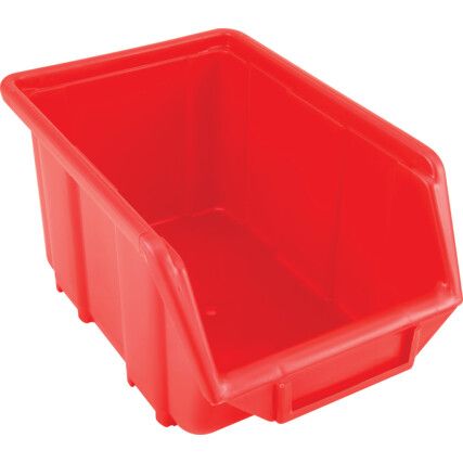 Czerwony pojemnik na narzędzia plastikowy SEN2