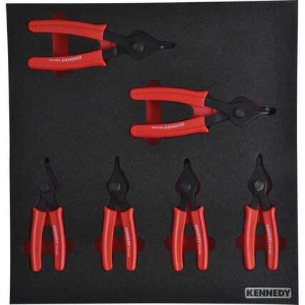 6PCE 10-48mm REVERSIBLE CIRCLIPPLIER SET WITH FOAM  M1832