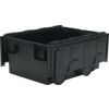 Euro Container with Lid, Black, 600x400x265mm, 49.5L thumbnail-0