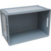 Euro Container, Plastic, Grey, 600x400x220mm thumbnail-1