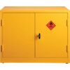 915x915x459mm FLAMMABLE STORAGE CABINET YELLOW thumbnail-0