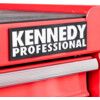 Czerwona profesjonalna szafka narzędziowa na kółkach z 7 szufladami thumbnail-3