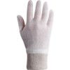 Rękawiczki robocze z ściągaczem, naturalny kolor, bawełna, rozmiar 9 thumbnail-1