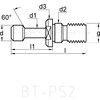 BT50-TYPE PS2 MAS 403 PULL STUD thumbnail-1