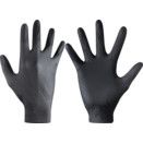 Jednorazowe rękawiczki nitrylowe 8,3 grama, czarne, opakowania po 100 szt. thumbnail-0