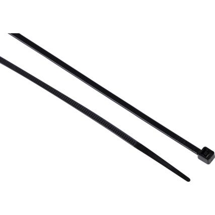 Wiązki kablowe, czarne, 2,5x100mm (opakowanie 100 sztuk)