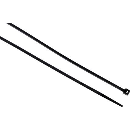 Wiązki kablowe, czarne, 2,5x160mm (opakowanie 100 sztuk)