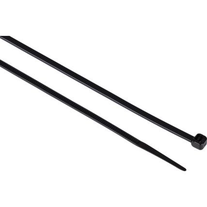 Wiązki kablowe, czarne, 3,6x300mm (opakowanie 100 sztuk)