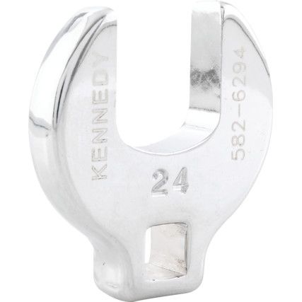 Klucz płasko-oczkowy otwarty 24 mm 3/8" SQ. DRIVE