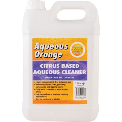 Aqueous Orange Cleaner, 5 litrów