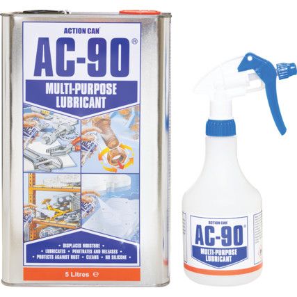 AC-90®, Uniwersalny Środek Smarujący, Aerozol, 5 litrów