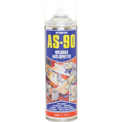 Aerozolowy spray antyprzepalający AS-90 do spawania - 400ml