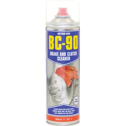 Aerozol do czyszczenia komponentów hamulcowych i sprzęgła BC90 500 ml