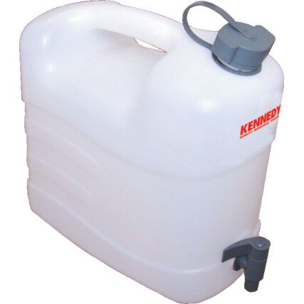 Pojemnik na wodę z kranikiem z tworzywa sztucznego o pojemności 20 litrów, zatwierdzony do kontaktu z żywnością