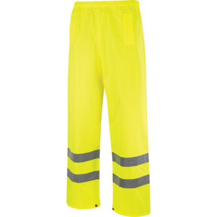 Spodnie odblaskowe, EN20471, Żółte, Małe