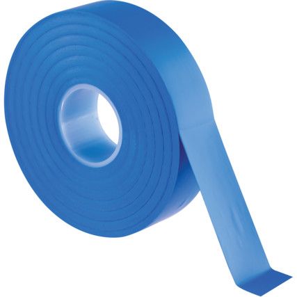 Taśma izolacyjna z PVC w kolorze niebieskim o wymiarach 19mm x 33m