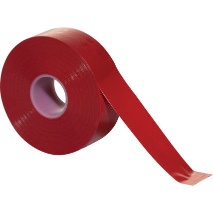 Taśma izolacyjna PVC czerwona o szerokości 25mm i długości 33M